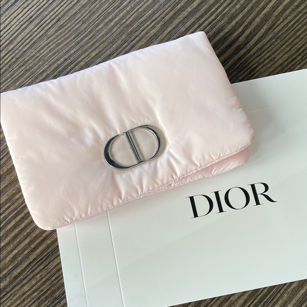 Dior Puffy Cosmetic Pouch New in box